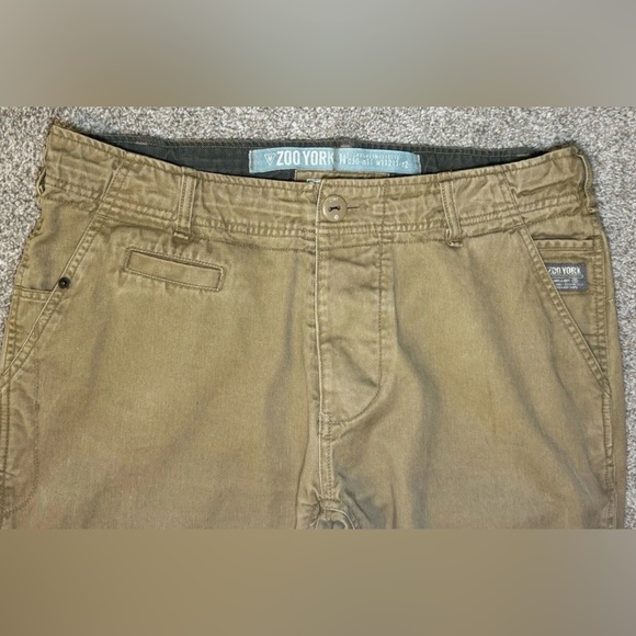 Vintage Zoo York Men's Chino Jeans Skater Style Streetwear Rare Sz 34 34x32 READ - Picture 5 of 13